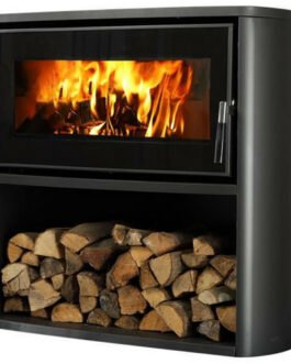 Poêle à bois 7.7kw noir – SUPRA