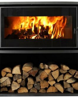 Poêle à bois 7.7kw noir – SUPRA