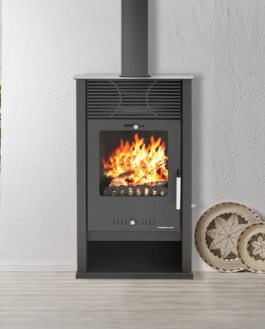 Poêle à bois – MODERNA Alpha Luxe – 7.5 kW